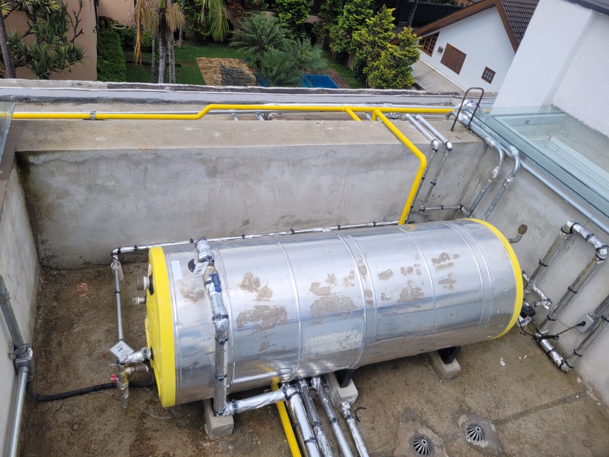 Tubulacao cobre gas em São Paulo