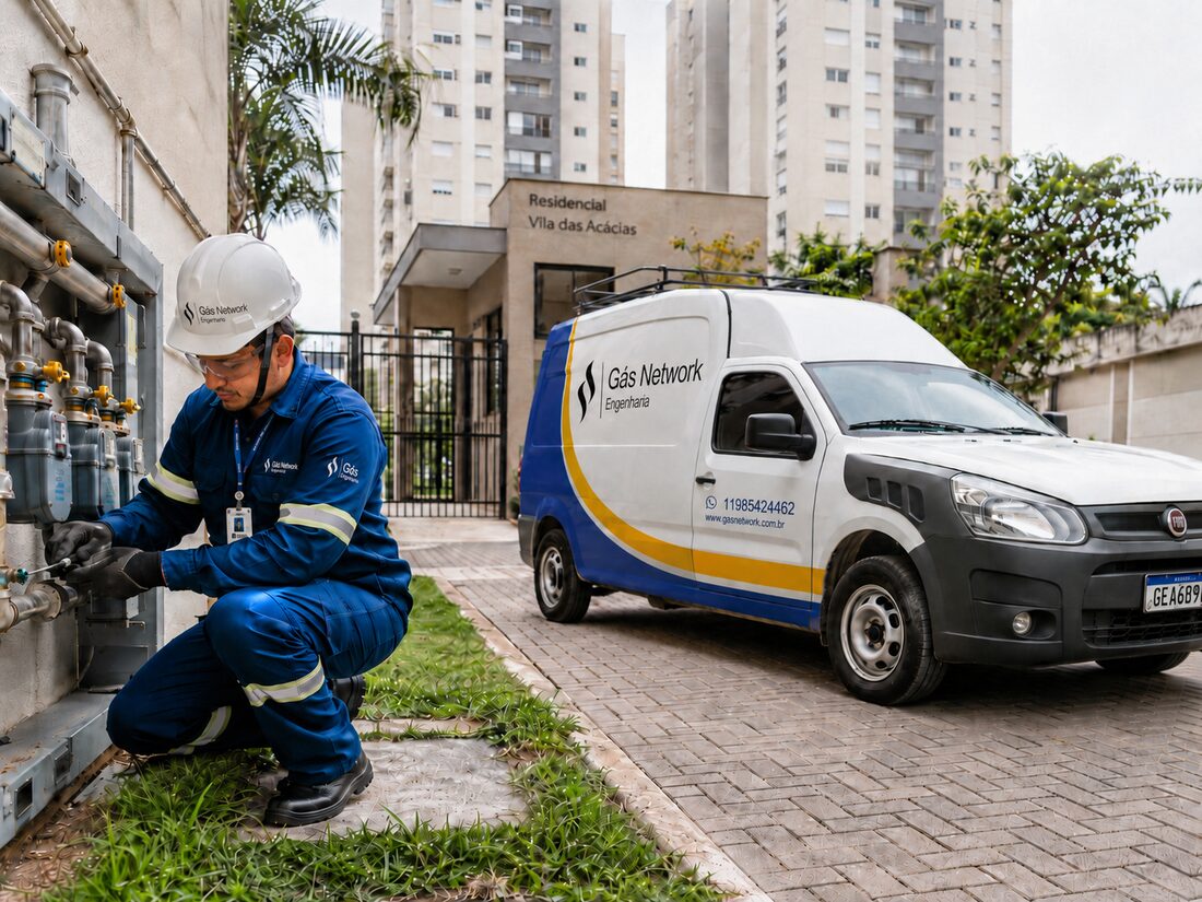 Instalação e manutenção de gás em Santa cecilia