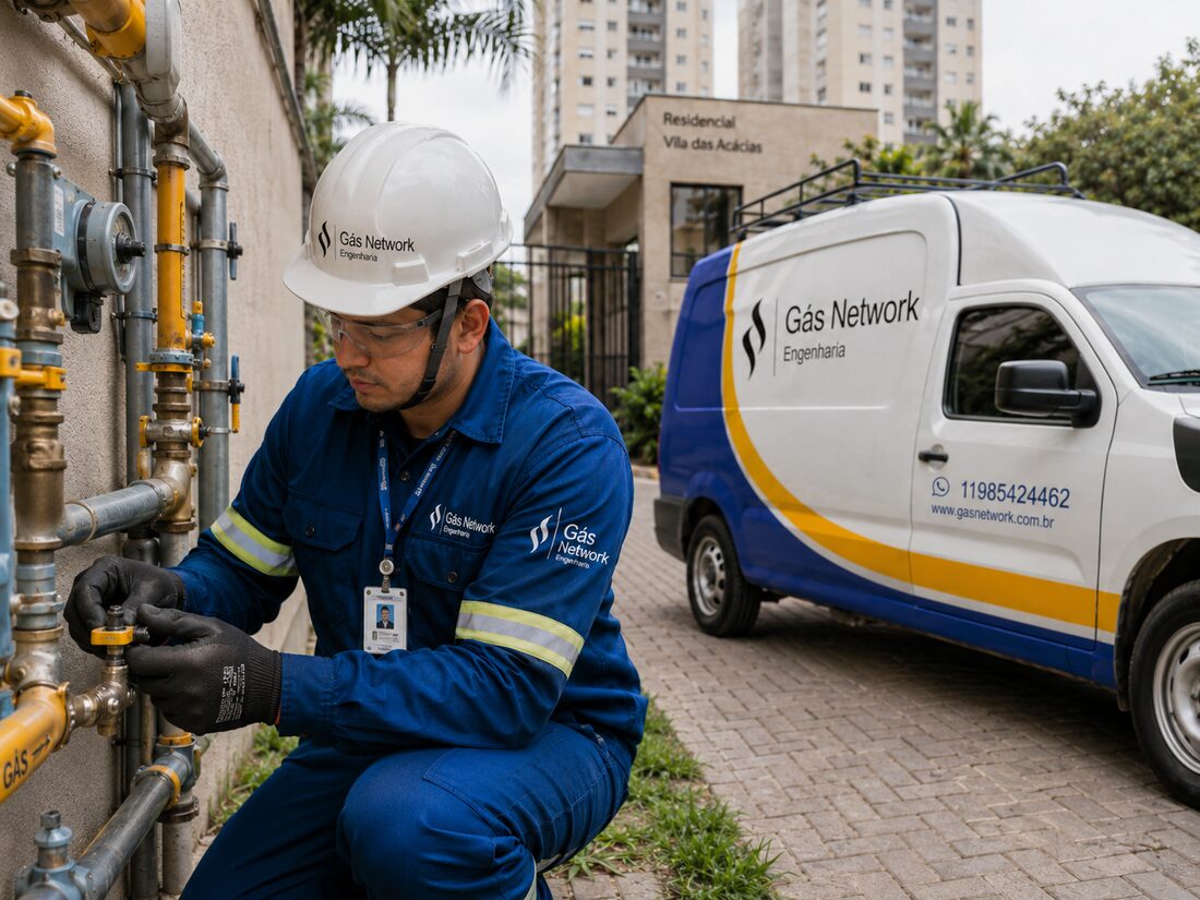 Instalação e manutenção de gás em Planalto paulista